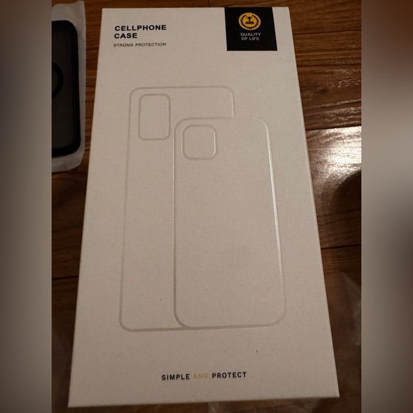 NWT Cell phone case for iPhone 15 Pro Max Black Strong Protection - Picture 3 of 7